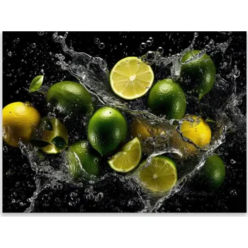 Kuchyňské prkénko Skleněná Ochranná Deska a Krájecí Prkénko | Indukce, Sporák ds-0293