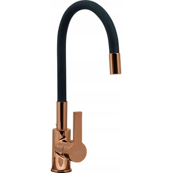 Vodovodní baterie Kuchyňská stojánková baterie Msanit Flexi černá