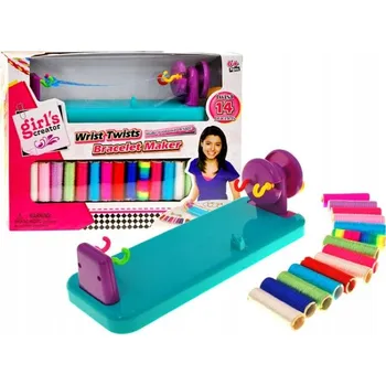 Náramek SADA NA VÝROBU NÁRAMKŮ KOVOVÉ ŠŇŮRKY KORÁLKY