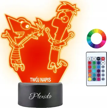 Lampička Plexido vícebarevná Noční lampa