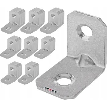 Úhloměr Úhelník spojovací tesařský 25x25x18 nábytkový 100ks