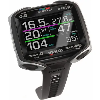 Potápěčský počítač Mares Quad CI černý
