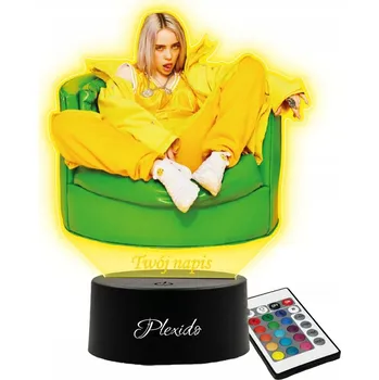 Lampička Noční lampa Plexido vícebarevná