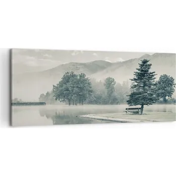 Obraz Foto obraz na plátně 100x40 krajina obývací pokoj ložnice na zeď velký