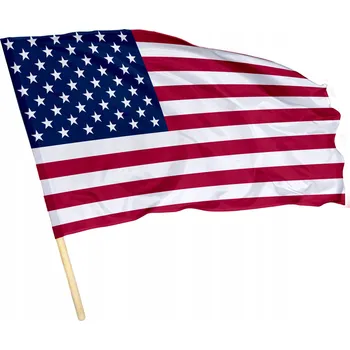 Obraz Americká vlajka USA Spojené státy 112x70cm ManufakturaFlag