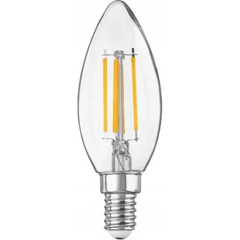 Žárovka DEKORATIVNÍ LED ŽÁROVKA FILAMENT E14, TŘÍDA F