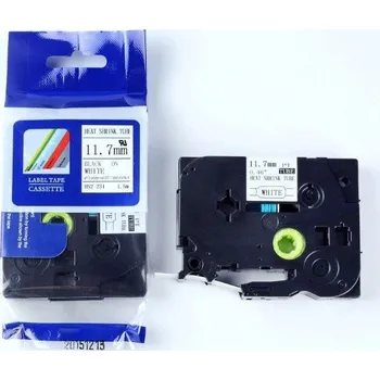 Pásek do tiskárny Naplnka Kompatibilní páska s Brother HSe-231 11,7mm x 1,5m, černý tisk