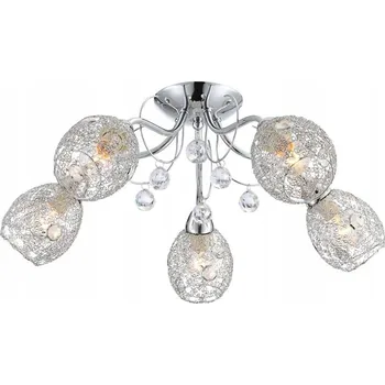 Kulatý Stropní Svítidlo Globo 54 x 22 cm stříbrná