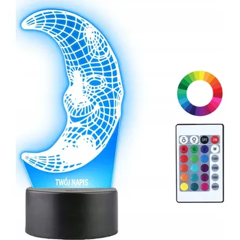 Lampička Plexido vícebarevná Noční lampa