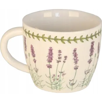 KUBAS LAWENDA KERAMIKA hrnek KVĚTY