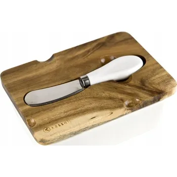 Máslenka Máslenka Kassel porcelánová bílá