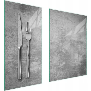 Kuchyňské prkénko Krájecí deska TMK ArtDeko sklo 2 ks