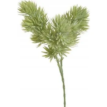 umělá květina Umělá rostlina pichlavá větvička zeleň 39 cm