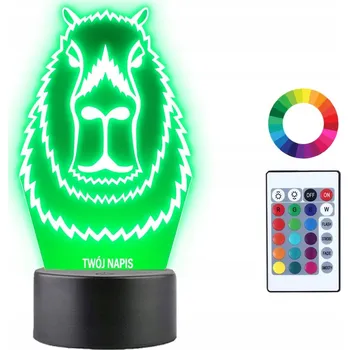 Lampička Noční lampa Plexido vícebarevná