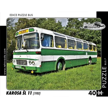Puzzle Puzzle BUS 07 - KAROSA ŠL 11 (1980) 40 dílků