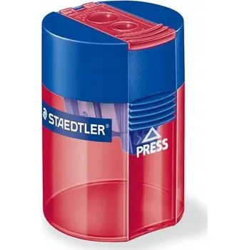 Ořezávátko Ořezávátko ruční, dvojité, s nádobkou Staedtler, vícebarevné