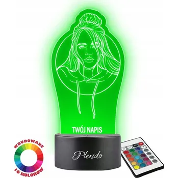 Lampička Plexido vícebarevná Noční lampa