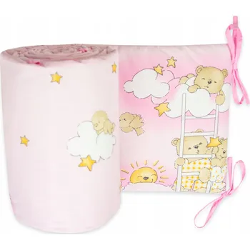 Prostěradlo Mantinel do postýlky Ankras 210 cm x 30 cm