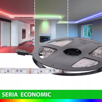 LED osvětlení LED pásek Prescot 12V 14,4W 5m vícebarevný