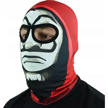 Kukla Motocyklová kukla pod helmu, maska na obličej nákrčník