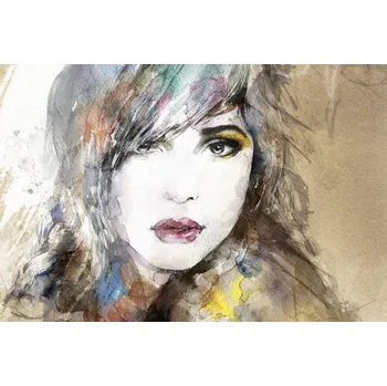Obraz Obraz Na Plátně Portrét Ženy v Abstraktním Provedení 40x30