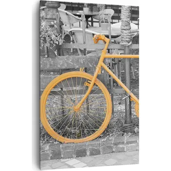 Obraz Velký obraz do obýváku XXL 80x120 kolo retro moderní na plátně obrazy