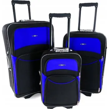 Sada kufrů PELLUCCI RGL 773 Černo-modrá
