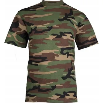 Chlapecké tričko Dětské tričko MIL-TEC KIDS Chlapecké T-shirt Maskáčový Camo Woodland L