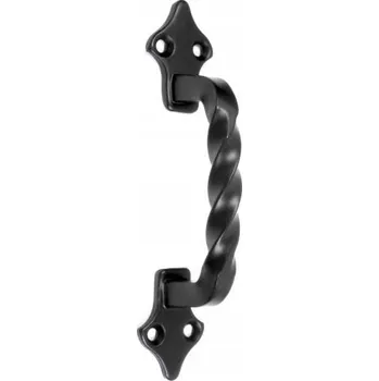 Nábytkové kování Nábytková úchytka, retro reling AMIG 1002-90 ČERNÝ