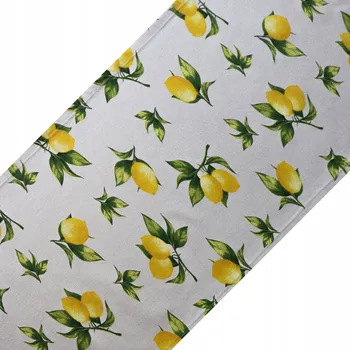 Obraz Béžový běhoun, odstíny zelené, odstíny žluté 280 x 40 cm