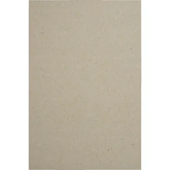 Barevný papír Knihařská lepenka 2 mm A4 šedá 1 ks