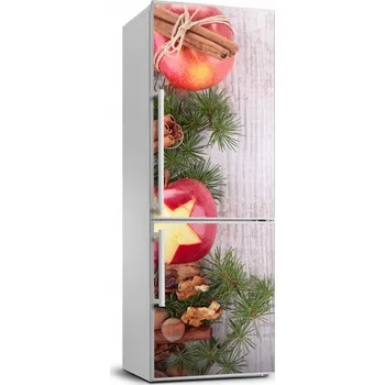 Fototapeta Foto Samolepka na ledničku Vánoční jablka 70x190