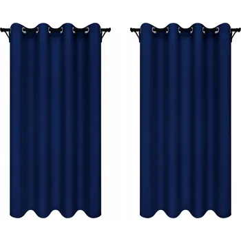 Obraz Závěs polozatemňovací s kroužky 140 cm x 250 cm