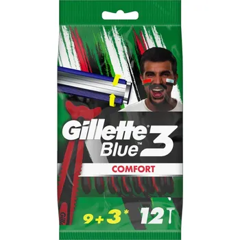 Gillette Blue3 Comfort na jedno použití holicí strojky pro muže 12 ks