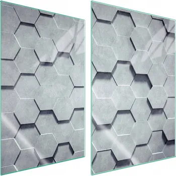 Kuchyňské prkénko Krájecí deska TMK ArtDeko sklo 2 ks