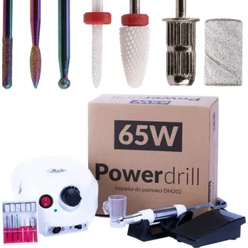 Bruska na nehty DM202 Profi frézka bruska na nehty 65W Bílá