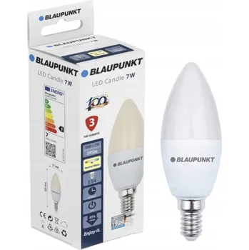 Žárovka LED žárovka Blaupunkt E14 640 lm 6,8 W, teplá bílá