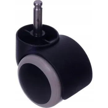 Pojezdové kolečko Kolečko ke křeslu 50 mm guma, čep 8 mm, kaučuk
