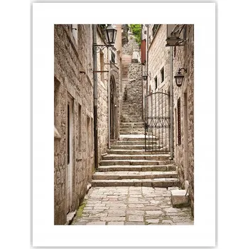 Obraz Obraz plakát do obýváku nebo ložnice 30x40 cm – město, plakáty na zeď bez rámu