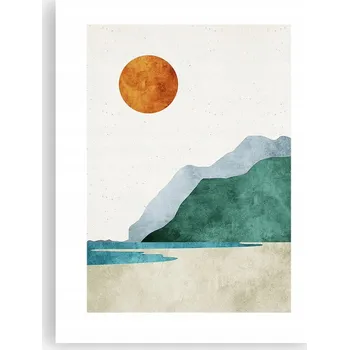 Obraz Obraz plakát do obýváku nebo ložnice 30x40 slunce foto plakáty bez rámu