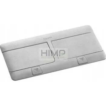 Elektrická zásuvka Elektrická Zásuvka, Internetová, Telefonní, USB, stolní Legrand, stříbrná