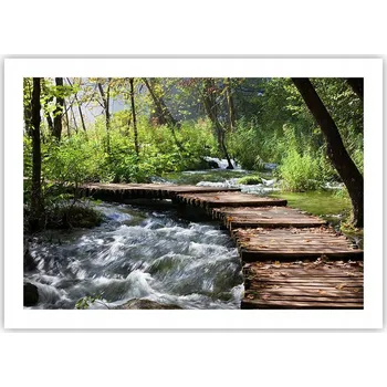 Obraz Plakát bez rámu do obýváku ložnice 70x50 krajina moderní módní obraz