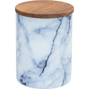 Dóza na potraviny Zavařovací sklenice s víkem na potravinářskou sůl a cukr 1l