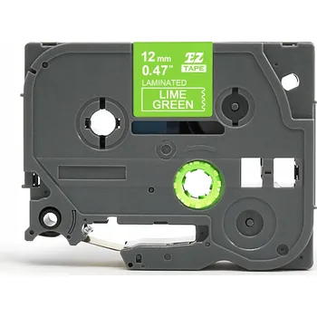 Pásek do tiskárny Páska do Brother TZMQG35 12mm 5m zelená TZe-MQG35