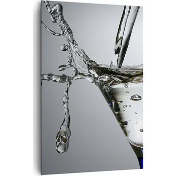 Obraz Velký obraz do obýváku XXL 80x120 sklenice moderní na plátně obrazy