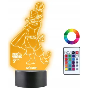 Lampička Noční lampa Plexido vícebarevná