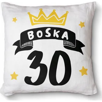 Polštář Foto polštář s potiskem 40x40 Narozeninový Dárek - Boska 30