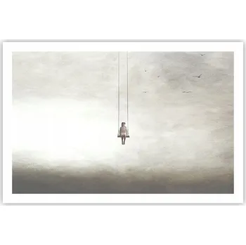 Obraz Obraz plakát do obýváku ložnice 91x61 abstrakce foto na zeď bez rámu