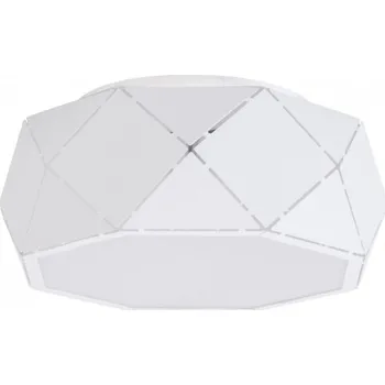 Kovové lampa sufitowa bílé