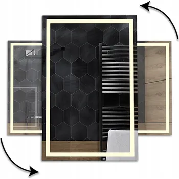 Zrcadlo Zrcadlo LED Neutrální Atlanta K24 60x80cm